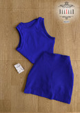 کراپ و دامن تنیسی پنبه کبریتی سایز ۳۶ تا ۳۲ رنگبندی عالی