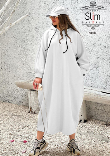 هودی لانگ کمر پانچی قد ۱۲۰ رنگبندی شیک