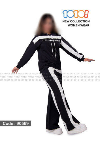 بلوز کلاهدار و شلوار دورس پنبه دو سایز ۴۰ تا ۴۴ و ۴۴ تا ۴۸