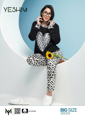 بلوز و شلوار پاییزی نخ پنبه سایز ۴۰ تا ۴۴ و ۴۶ تا ۵۲