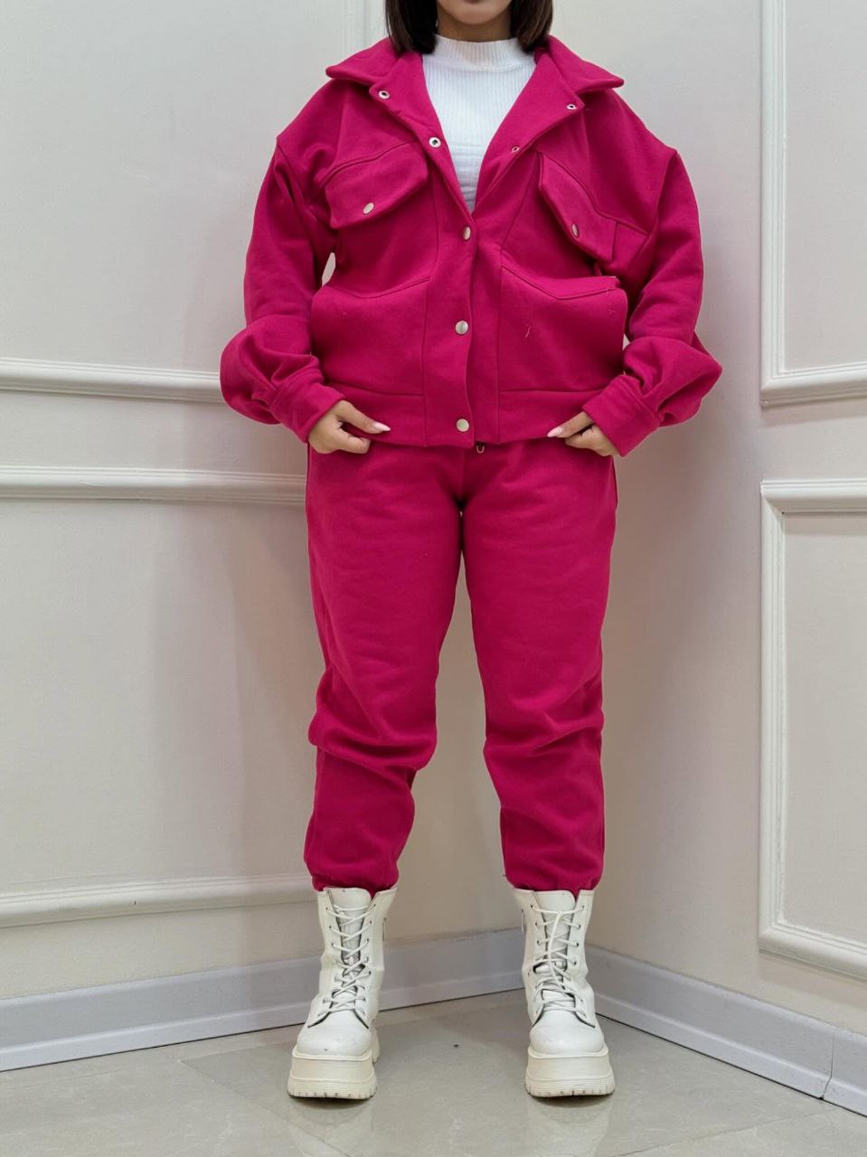 سوییشرت و جاگر دورس تو کرکی