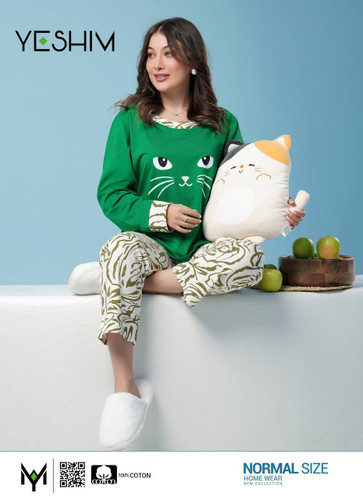 بلوز و شلوار نخ پنبه نرم و لطیف سایز ۴۰ تا ۴۴