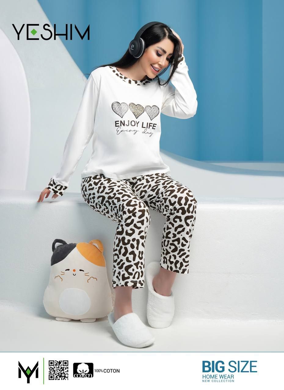 بلوز و شلوار نخ پنبه سایز ۴۶ تا ۵۲