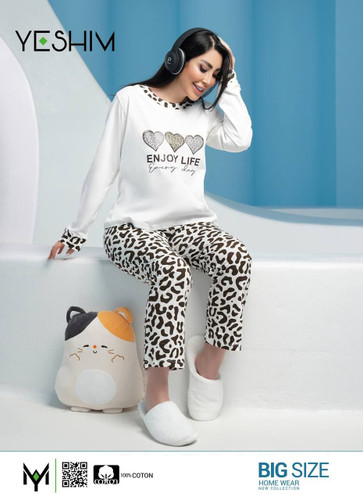 بلوز و شلوار نخ پنبه سایز ۴۶ تا ۵۲