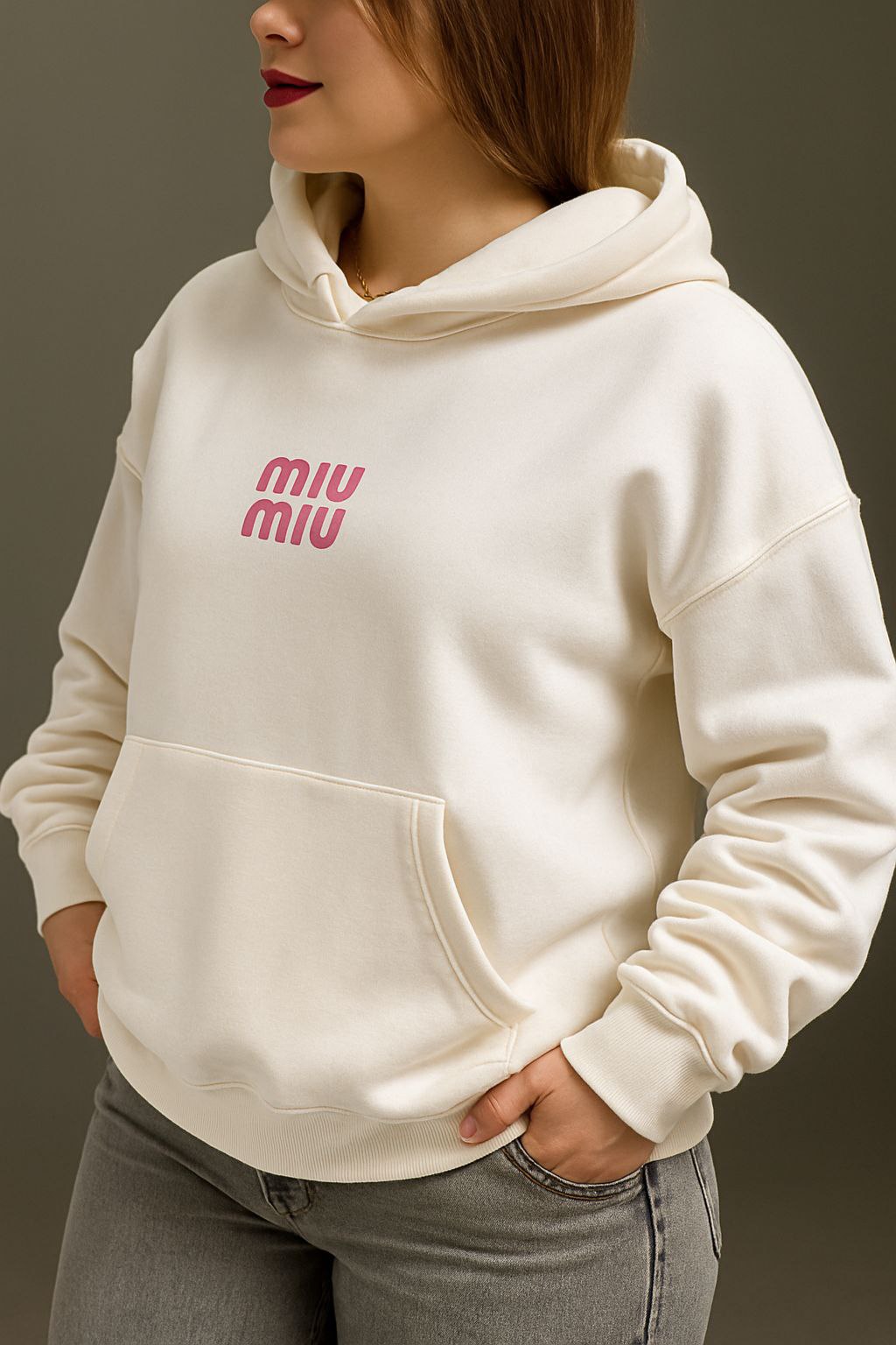 هودی کلاهدار miumiu دورس تو کرکی