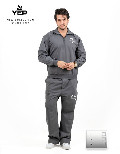 دورس نیم زیپ مردانه و شلوار جیبدار