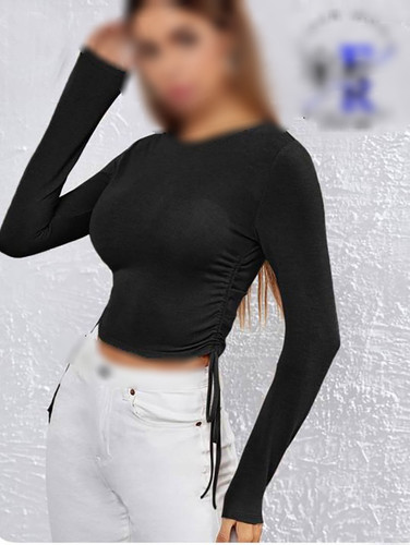 بلوز تک آستین بلند فینگری