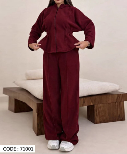 سویششرت کمر کش و شلوار بگ دورس تو کرکی