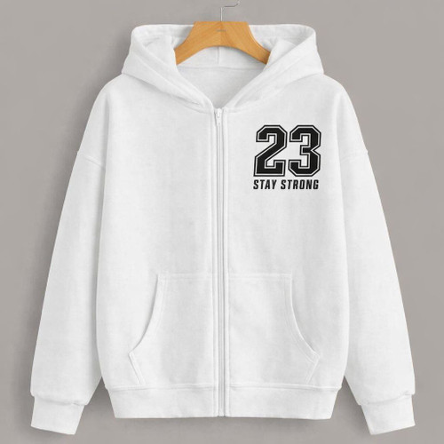 سوییشرت زیپی کلاهدار تو کرکی 23