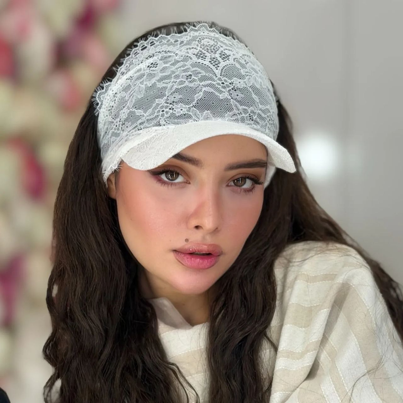 هدبند گیپور نقابدار