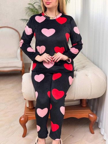بلوز و شلوار مخمل سایز ۳۸-۴۸